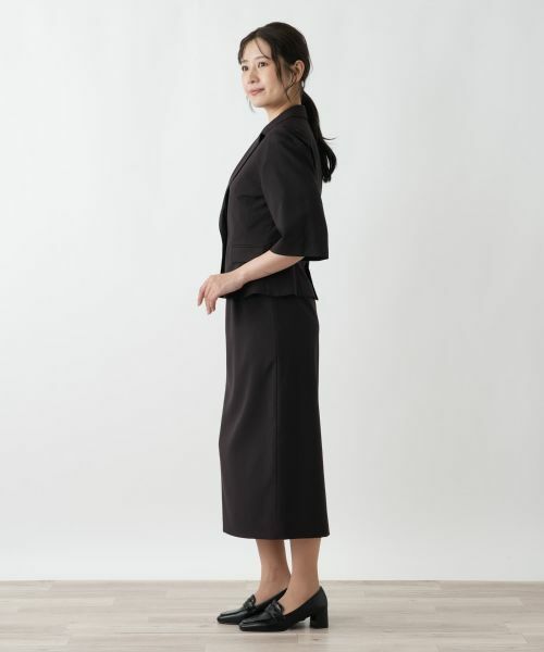 Leilian / レリアン テーラードジャケット | 五分袖ジャケット【BOURGE】 | 詳細5