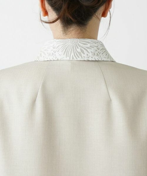 Leilian / レリアン テーラードジャケット | ステンカラーショートコート | 詳細8