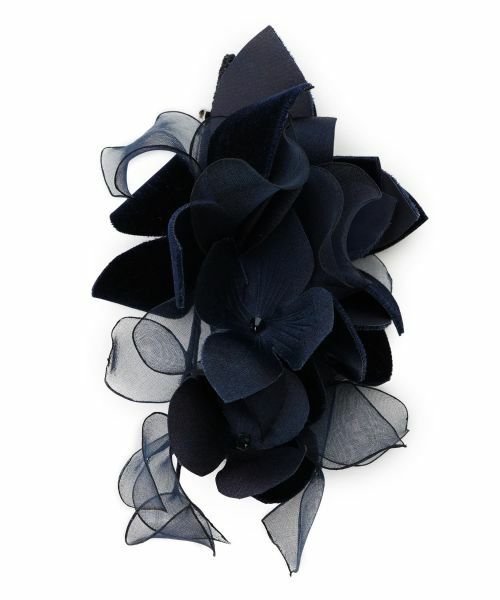 Leilian / レリアン ブローチ・コサージュ | コサージュ（ネイビー）