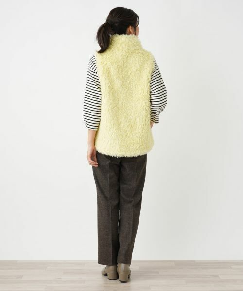 Leilian / レリアン テーラードジャケット | フェイクファーベスト | 詳細13