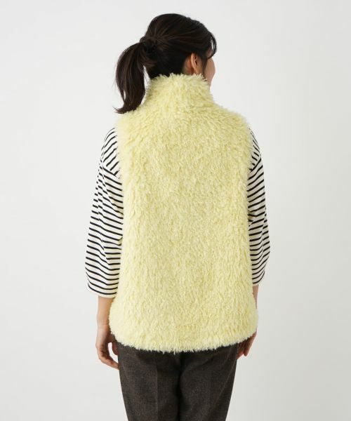 Leilian / レリアン テーラードジャケット | フェイクファーベスト | 詳細16