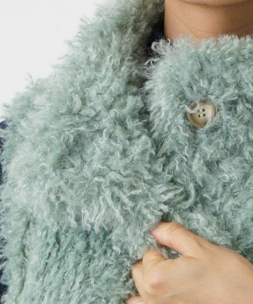 Leilian / レリアン テーラードジャケット | フェイクファーベスト | 詳細9