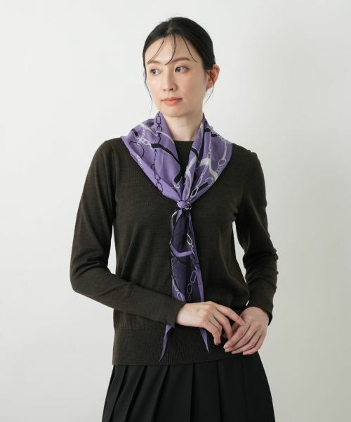 Leilian / レリアン バンダナ・スカーフ | デザインスカーフ | 詳細4