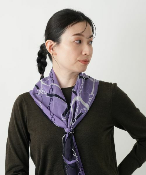 Leilian / レリアン バンダナ・スカーフ | デザインスカーフ | 詳細5