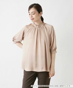 Leilian / レリアン シャツ・ブラウス | 【店舗人気】ボリュームスリーブブラウス