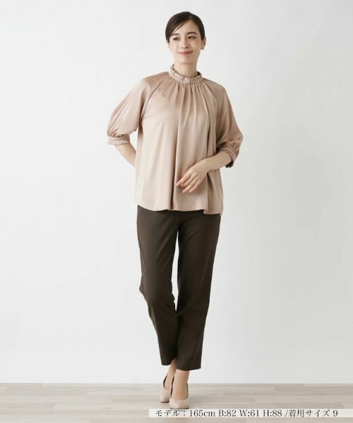 Leilian / レリアン シャツ・ブラウス | 【店舗人気】ボリュームスリーブブラウス | 詳細4