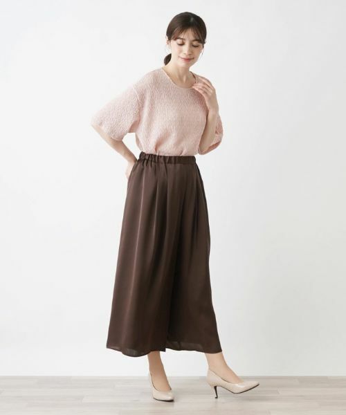 Leilian / レリアン その他パンツ | 【店舗人気】洗えるガウチョパンツ | 詳細1