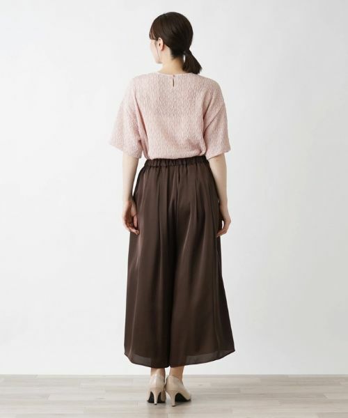 Leilian / レリアン その他パンツ | 【店舗人気】洗えるガウチョパンツ | 詳細3