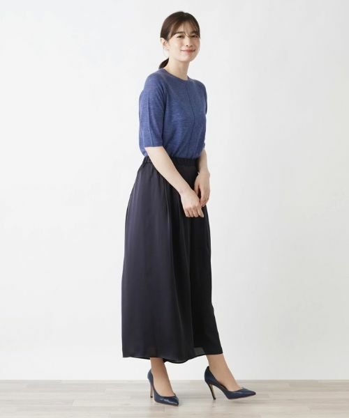 Leilian / レリアン その他パンツ | 【店舗人気】洗えるガウチョパンツ | 詳細4