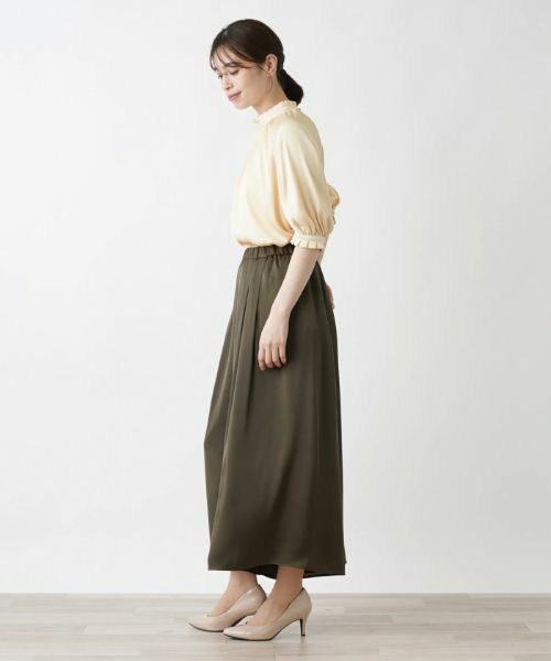 Leilian / レリアン その他パンツ | 【店舗人気】洗えるガウチョパンツ | 詳細8