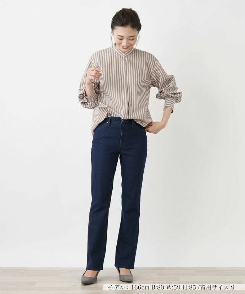 Leilian / レリアン シャツ・ブラウス | 【店舗人気】バンドカラーブラウス | 詳細1