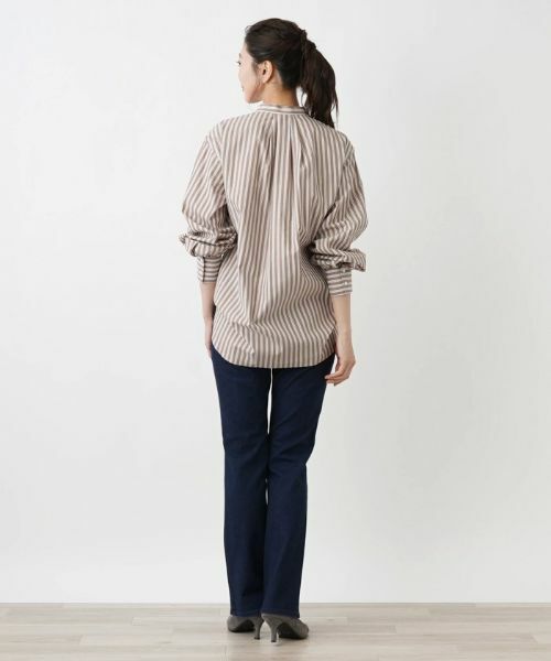 Leilian / レリアン シャツ・ブラウス | 【店舗人気】バンドカラーブラウス | 詳細3