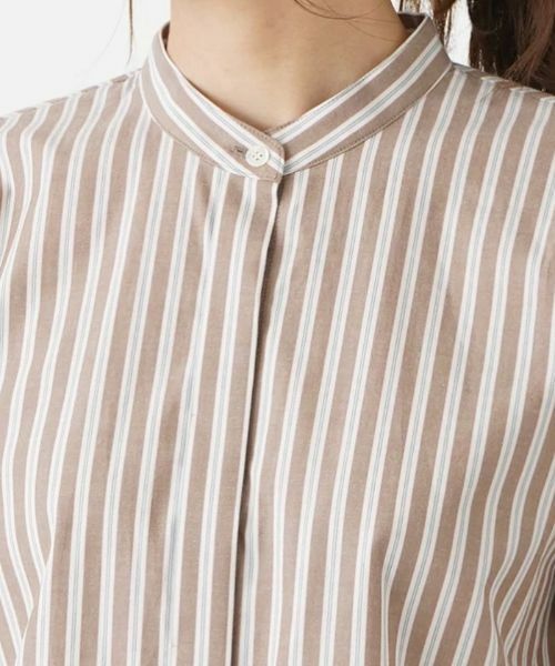 Leilian / レリアン シャツ・ブラウス | 【店舗人気】バンドカラーブラウス | 詳細7