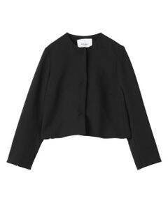 Leilian / レリアン テーラードジャケット | ノーカラージャケット