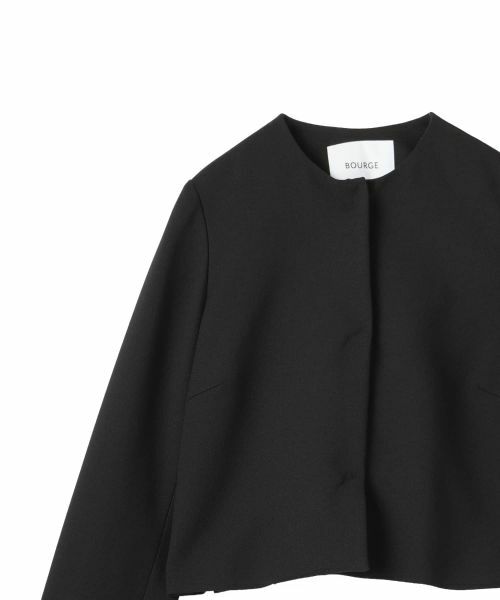 Leilian / レリアン テーラードジャケット | ノーカラージャケット | 詳細2