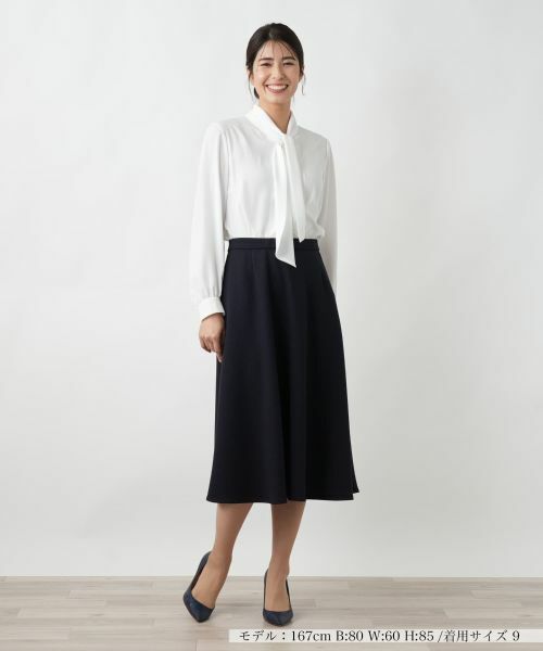 Leilian / レリアン ミニ・ひざ丈スカート | 洗えるスカート | 詳細13