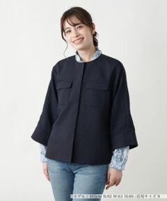Leilian / レリアン テーラードジャケット | 洗えるジャケット