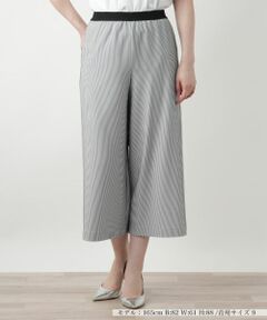 Leilian / レリアン その他パンツ | ストライプガウチョパンツ