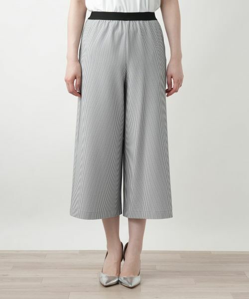 Leilian / レリアン その他パンツ | ストライプガウチョパンツ | 詳細4