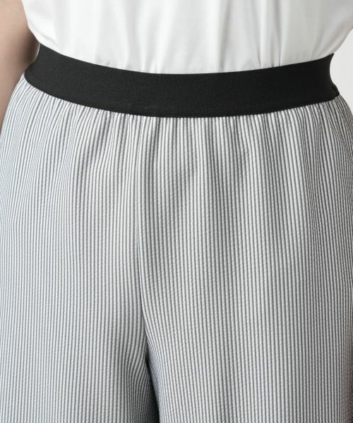 Leilian / レリアン その他パンツ | ストライプガウチョパンツ | 詳細7