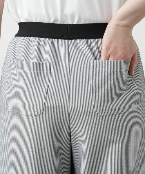 Leilian / レリアン その他パンツ | ストライプガウチョパンツ | 詳細8