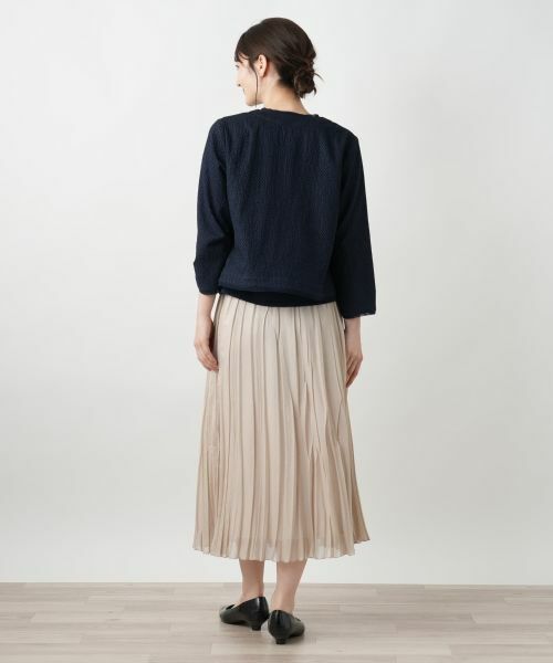 Leilian / レリアン テーラードジャケット | ノーカラージャケット | 詳細3