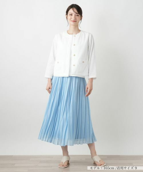 Leilian / レリアン テーラードジャケット | ノーカラージャケット | 詳細4