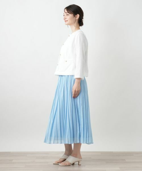 Leilian / レリアン テーラードジャケット | ノーカラージャケット | 詳細5