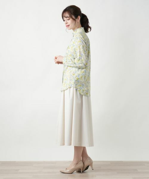 Leilian / レリアン シャツ・ブラウス | リバティプリントブラウス【Liberty】 | 詳細2