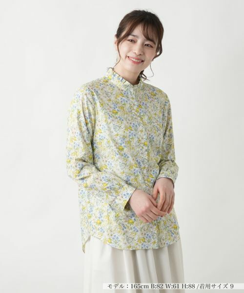 レリアン リバティプリント シャツ サイズ11 美品 レリアン リバティプリント シャツ サイズ11 美品 - メルカリ