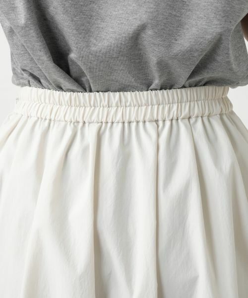 Leilian / レリアン ミニ・ひざ丈スカート | 洗えるギャザースカート | 詳細11