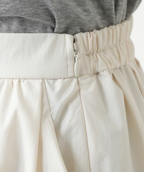 Leilian / レリアン ミニ・ひざ丈スカート | 洗えるギャザースカート | 詳細12