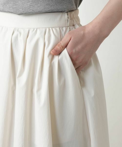 Leilian / レリアン ミニ・ひざ丈スカート | 洗えるギャザースカート | 詳細13