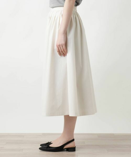 Leilian / レリアン ミニ・ひざ丈スカート | 洗えるギャザースカート | 詳細8