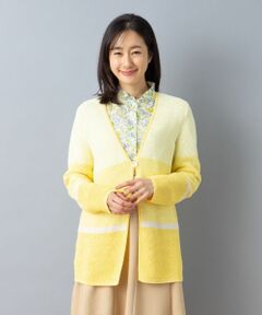 レリアン　黄色のカーディガン レリアン黄色のカーディガン