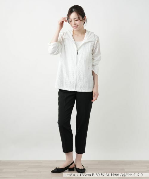 Leilian / レリアン テーラードジャケット | フーデッドジャケット | 詳細1