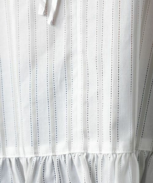 Leilian / レリアン シャツ・ブラウス | ストライプブラウス | 詳細11