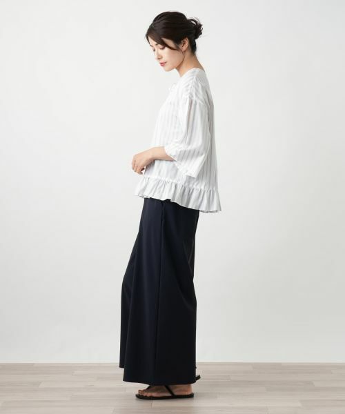 Leilian / レリアン シャツ・ブラウス | ストライプブラウス | 詳細2