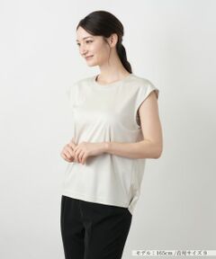 Leilian / レリアン カットソー | ネックライン刺繍プルオーバー