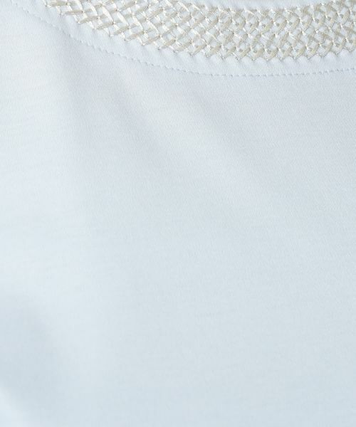 Leilian / レリアン カットソー | ネックライン刺繍プルオーバー | 詳細20