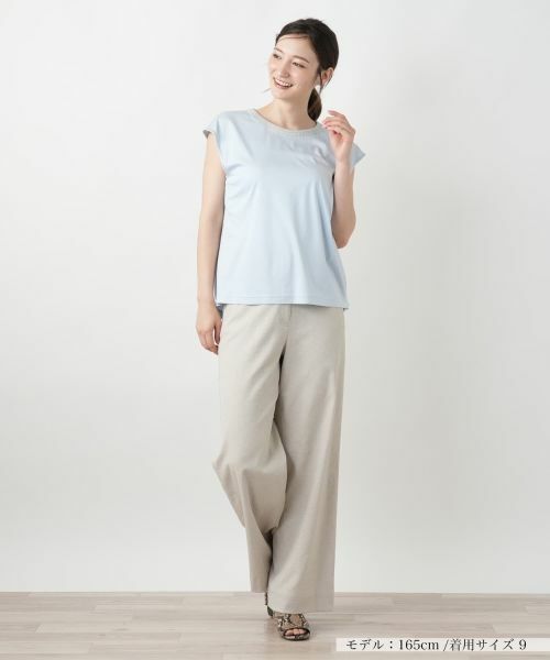 Leilian / レリアン カットソー | ネックライン刺繍プルオーバー | 詳細7