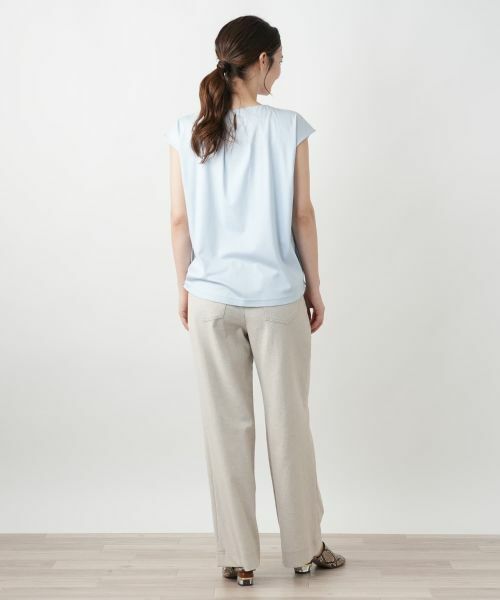 Leilian / レリアン カットソー | ネックライン刺繍プルオーバー | 詳細9