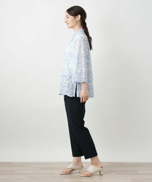 Leilian / レリアン シャツ・ブラウス | カットワークレースブラウス | 詳細2