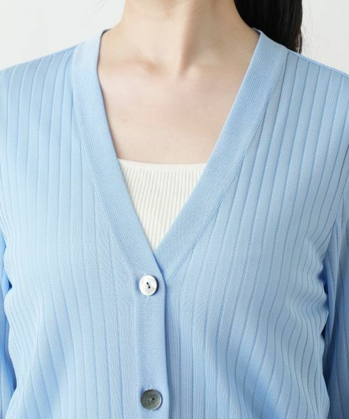 Leilian / レリアン カーディガン・ボレロ | Vネックカーディガン | 詳細10