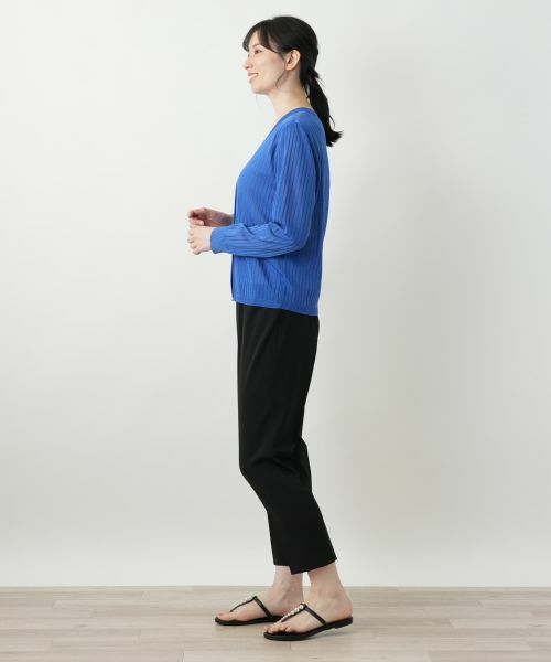 Leilian / レリアン カーディガン・ボレロ | Vネックカーディガン | 詳細2