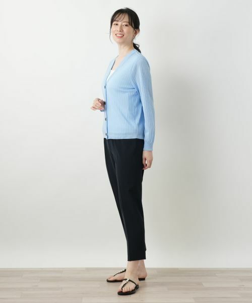 Leilian / レリアン カーディガン・ボレロ | Vネックカーディガン | 詳細5