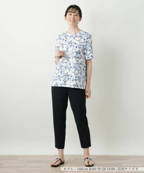 Leilian / レリアン Tシャツ | プリントカットソー | 詳細1