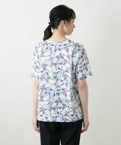 Leilian / レリアン Tシャツ | プリントカットソー | 詳細6