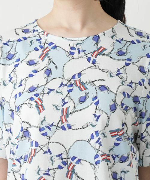 Leilian / レリアン Tシャツ | プリントカットソー | 詳細7