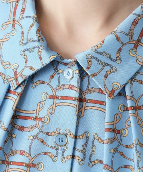 Leilian / レリアン ポロシャツ | プリントシャツ | 詳細11